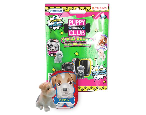 Фігурка іграшкова колекція COOL THINGS серія Puppy Club Цуценята з 5-ої Авеню в Аврорі