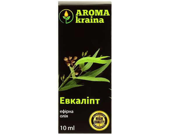 Олія ефірна Aroma kraina Евкаліпт 10 мл Аврора картинка 2 ціна