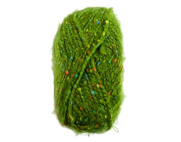 Пряжа для в'язання з декором Craft time 100 г, 145 м тон №046 Аврора картинка 2 відгуки