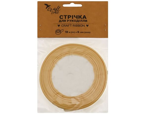 Стрічка для рукоділля репсова Craft time 0,006х18 м картинка 2 в інтернет-магазині Аврора
