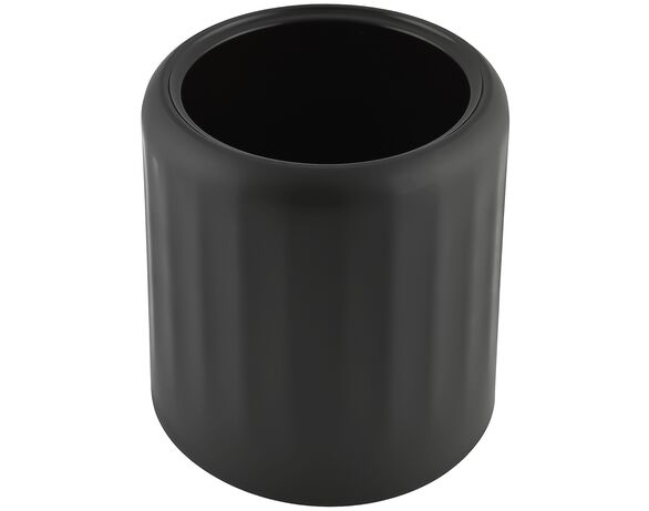 Йоржик для унітазу з пластиковою підставкою чорний 38x12,5 см картинка 5 в інтернет-магазині Аврора