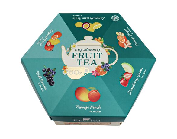 Набір чаю чорного Becky's Fruit Hexagon 60 шт/уп Аврора дешево