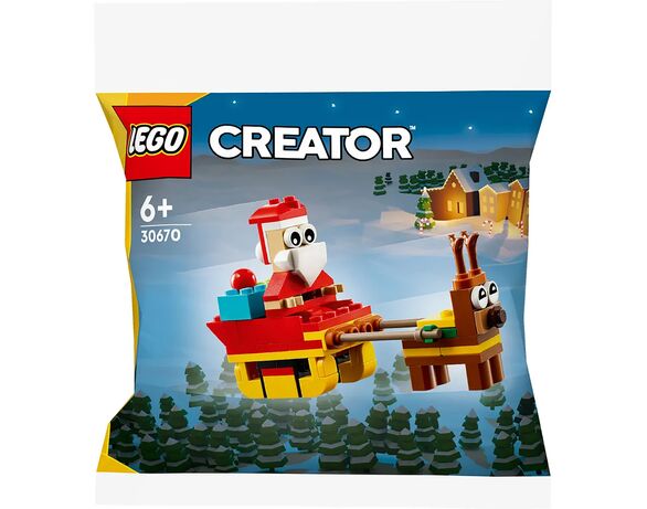 Конструктор LEGO Поїздка на санчатах Санти 30670 картинка 4 в Аврорі