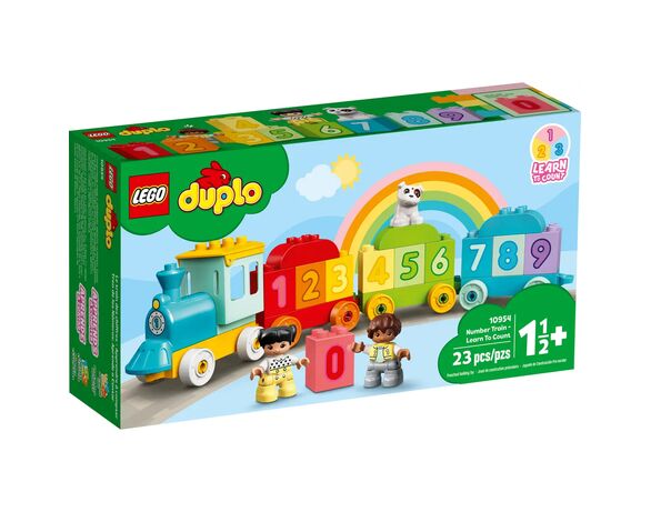 Конструктор LEGO Потяг із цифрами – вчимося рахувати 10954 Аврора купити
