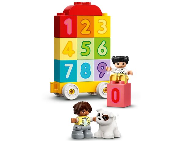 Конструктор LEGO Потяг із цифрами – вчимося рахувати 10954 Аврора картинка 5 фото