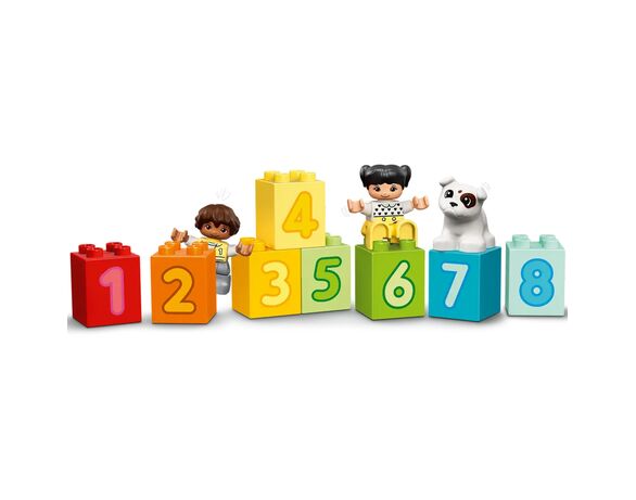 Конструктор LEGO Потяг із цифрами – вчимося рахувати 10954 картинка 6 в інтернет-магазині Аврора