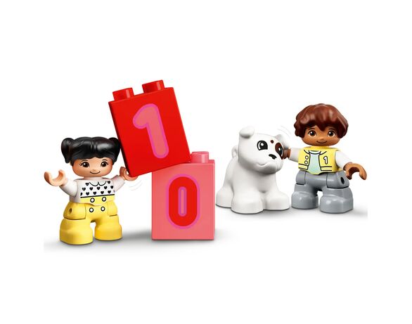 Конструктор LEGO Потяг із цифрами – вчимося рахувати 10954 картинка 7 в інтернет-магазині Аврора