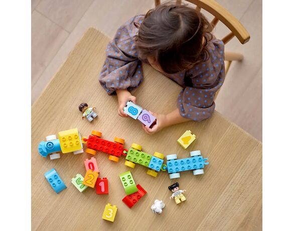 Конструктор LEGO Потяг із цифрами – вчимося рахувати 10954 Аврора картинка 8 відгуки
