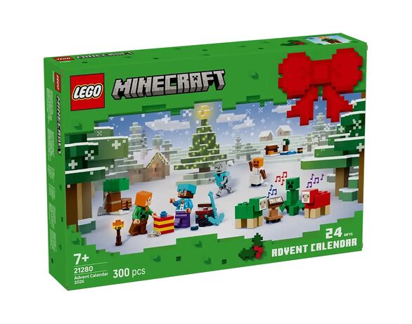 Конструктор LEGO Адвент календар Minecraft 2025 21280 Аврора фото