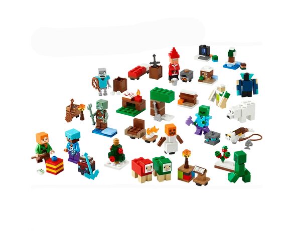 Конструктор LEGO Адвент календар Minecraft 2025 21280 картинка 3 в інтернет-магазині Аврора