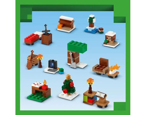 Конструктор LEGO Адвент календар Minecraft 2025 21280 Аврора картинка 5 фото