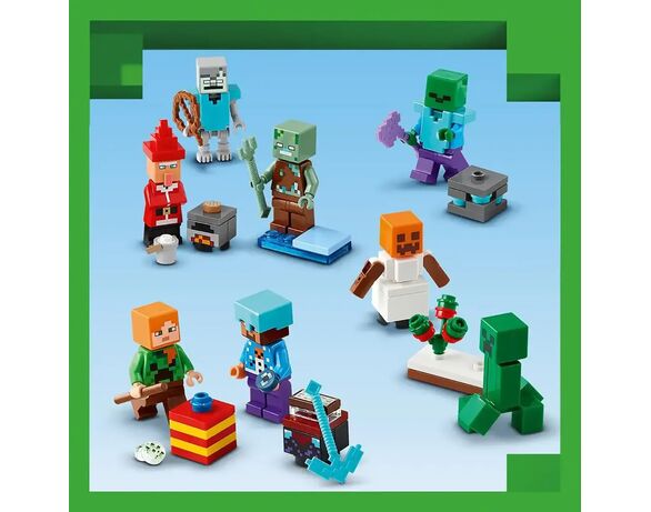 Конструктор LEGO Адвент календар Minecraft 2025 21280 Аврора картинка 6 недорого