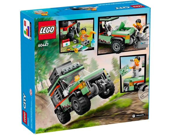 Конструктор LEGO Позашляхова гірська вантажівка 4х4 60447 Аврора купити