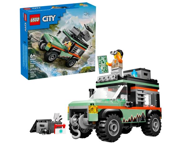 Конструктор LEGO Позашляхова гірська вантажівка 4х4 60447 Аврора картинка 2 з доставкою