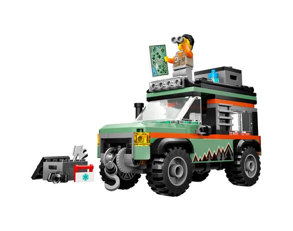 Конструктор LEGO Позашляхова гірська вантажівка 4х4 60447 Аврора картинка 3 дешево