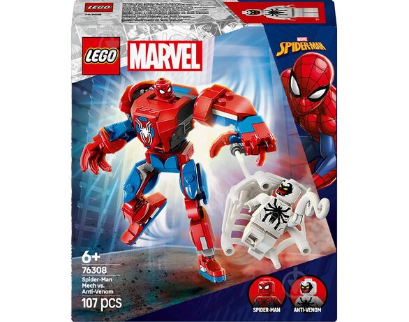 Конструктор LEGO Marvel Робот Людини-Павука проти Анти-Венома 76308 картинка 2 в Аврорі