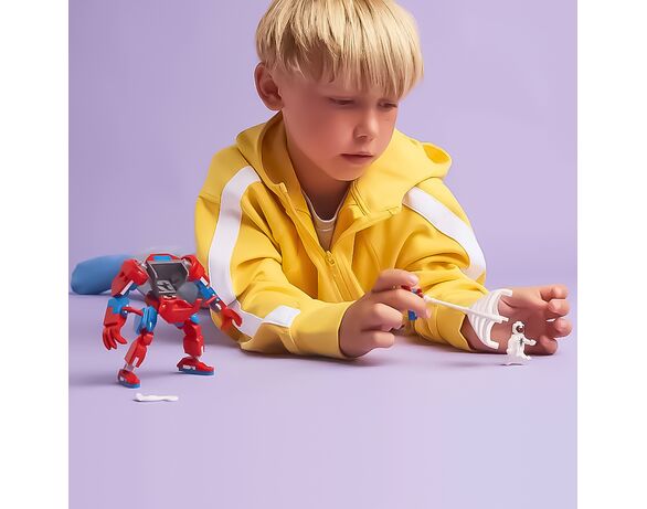 Конструктор LEGO Marvel Робот Людини-Павука проти Анти-Венома 76308 Аврора картинка 9 ціна