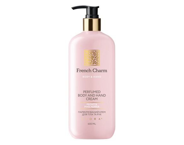 Крем для тіла, рук парфумований Liora Peony&Pink pepper 400 мл Аврора з доставкою
