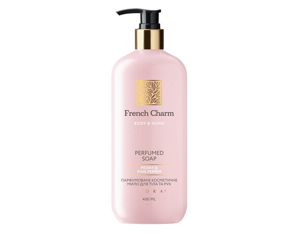 Мило рідке парфумоване Liora Peony&Pink pepper 400 мл Аврора недорого