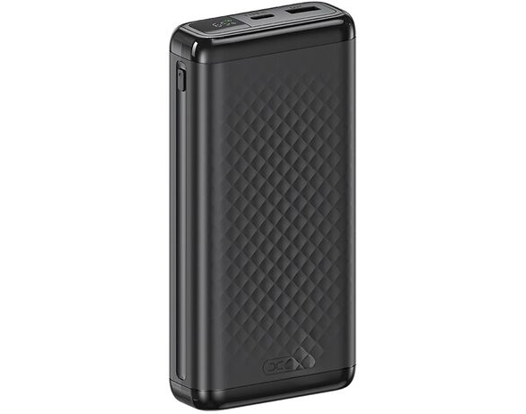 Пристрій зарядний PowerВank XO PB309 чорний 20000mAh Аврора картинка 2 вартість