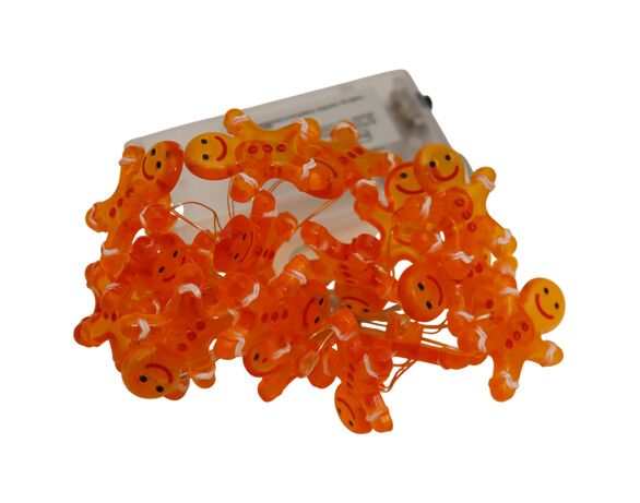 Гірлянда декоративна на батарейках Mirko Пряники 20 ламп Аврора картинка 2 дешево