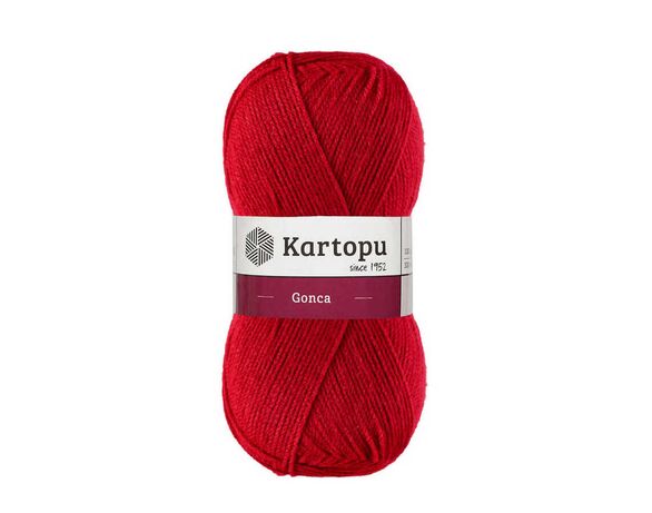 Пряжа 100% акрил Kartopu Gonca Туреччина 100 г, 300 м (К132) Аврора з доставкою