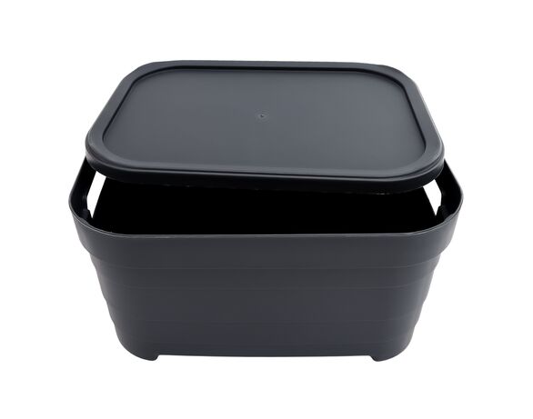 Кошик для зберігання пластиковий з кришкою SoftChef 3,8 л в Аврорі
