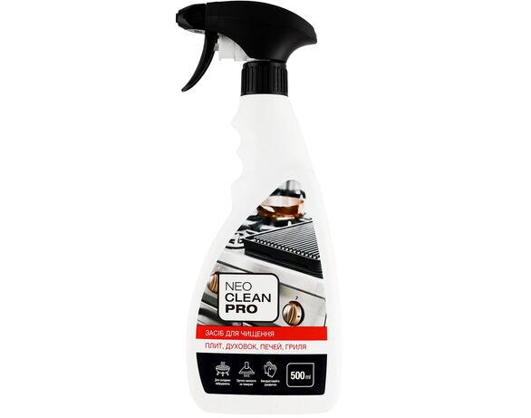 Засіб для чищення плит, духовок, печей, гриля NeoCleanPro 500 мл Аврора відгуки