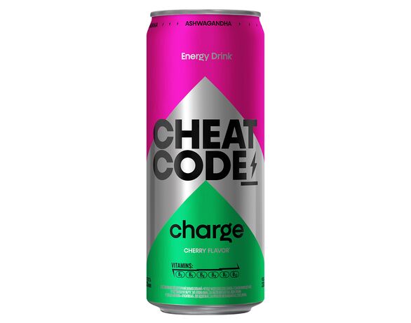 Напій енергетичний безалкогольний CHEAT CODE Charge Вишня ж/б 330 мл Аврора каталог