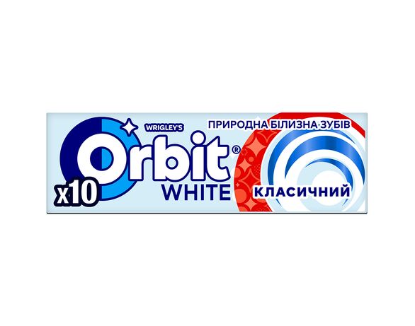 Гумка жувальна ORBIT White Класичний 14 г Аврора відгуки