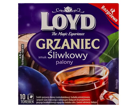Чай ароматизований LOYD Mulled Wine Слива 3г х 10 шт/пач Аврора дешево