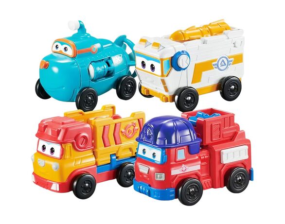 Машинка іграшкова Super Wings Mini Team Vehicles мікс Аврора картинка 6 купити