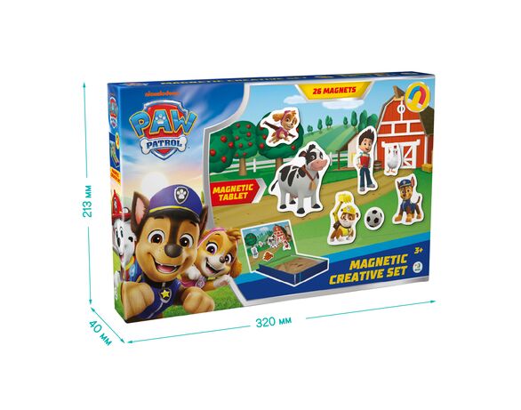Гра магнітна дитяча DoDo Paw Patrol Пригоди на фермі 26 елементів + планшет картинка 9 в Аврорі