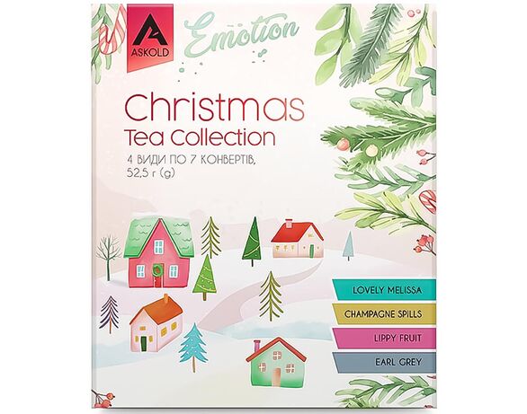 Набір чаю ASKOLD Christmas Collection 28 шт/пач. 52,5 г Аврора недорого