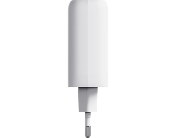 Адаптер зарядний мережевий Trust Maxo PD 2USB-C білий Аврора картинка 4 недорого