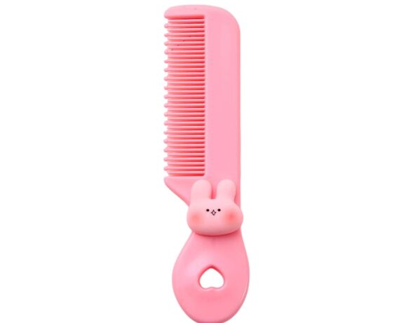 Гребінець для волосся дитячий пластиковий Lovit з фігуркою Аврора картинка 2 вартість