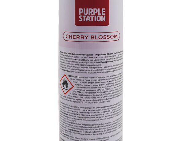 Освіжувач повітря Purple Station Cherry Blossom 300 мл картинка 2 в інтернет-магазині Аврора