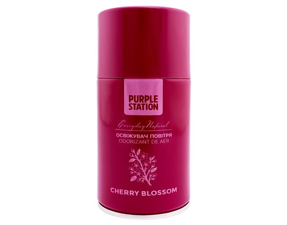 Балон змінний для авторозпилювача Purple Station Cherry Blossom 260 мл в інтернет-магазині Аврора