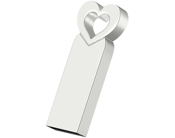 Флеш-карта USB металева 32 Гб Аврора картинка 2 з доставкою