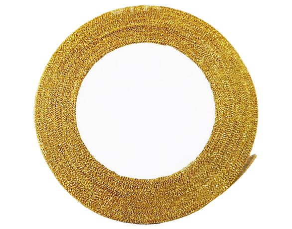 Стрічка для рукоділля з люрексом Craft time золота/срібляста 0,005х23 м в Аврорі