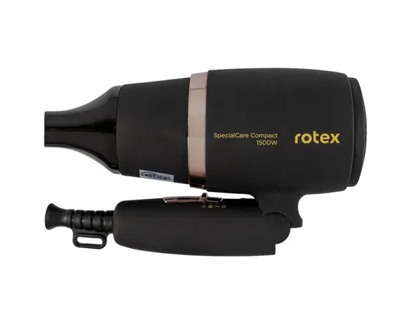 Фен для волосся Rotex RFF156-B SpecialCare Compact 3 швидкості 1500 Вт Аврора картинка 2 ціна