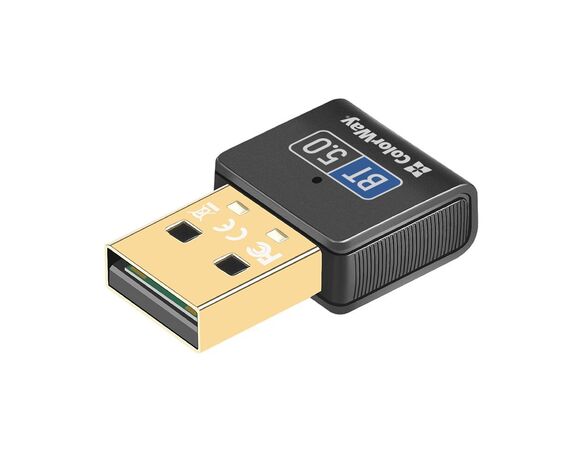 Адаптер мережі Bluetooth USB ColorWay BT 5.0 чорний картинка 2 в інтернет-магазині Аврора