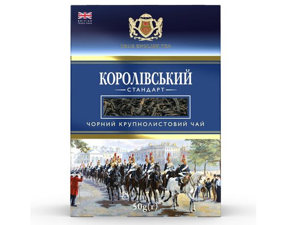 Чай чорний байховий розсипний ТЕТ Королівський стандарт 50 г Аврора купити