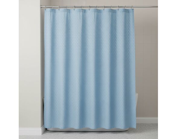 Шторка для ванної кімнати з кільцями Eco Fabric 180х180 см Аврора картинка 7 дешево