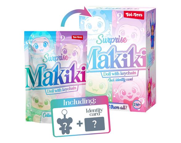 Іграшка-сюрприз колекційна Toi-Toys Makiki Аврора картинка 6 фото