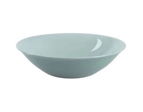 Тарілка супова скляна LUMINARC PLUMI LIGHT TURQUOISE d=16,5 см Аврора недорого