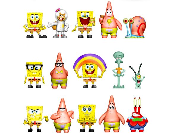 Фігурка іграшкова колекційна SpongeBob Аврора картинка 2 фото