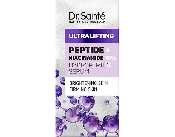 Сироватка для шкіри обличчя Dr.Sante Ultralifting Пептиди, ніацинамід 30 мл в інтернет-магазині Аврора