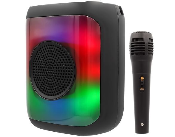 Колонка портативна TITANUM SPK309BT RGB чорна 5Вт Аврора картинка 2 каталог