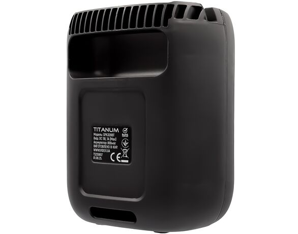 Колонка портативна TITANUM SPK309BT RGB чорна 5Вт картинка 5 в Аврорі